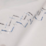 Wynora Embroidered Border Sheer Fabric