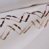 Wynora Embroidered Border Sheer Fabric