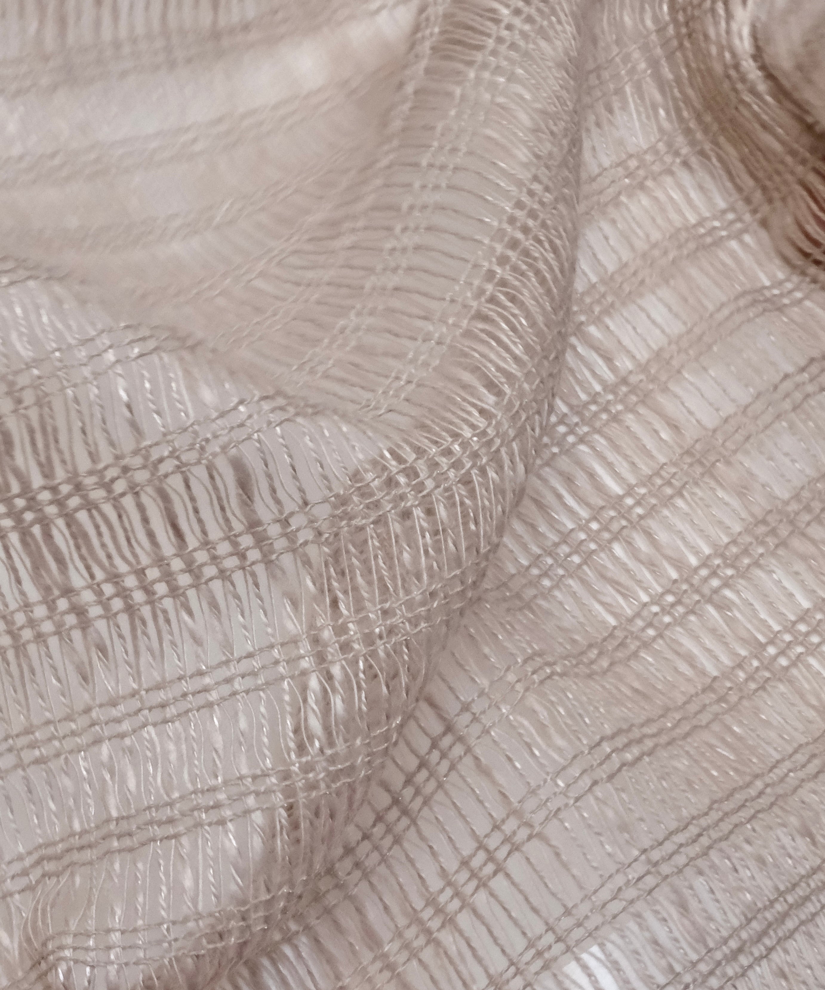 Avelis Open Weave Sheer Fabric