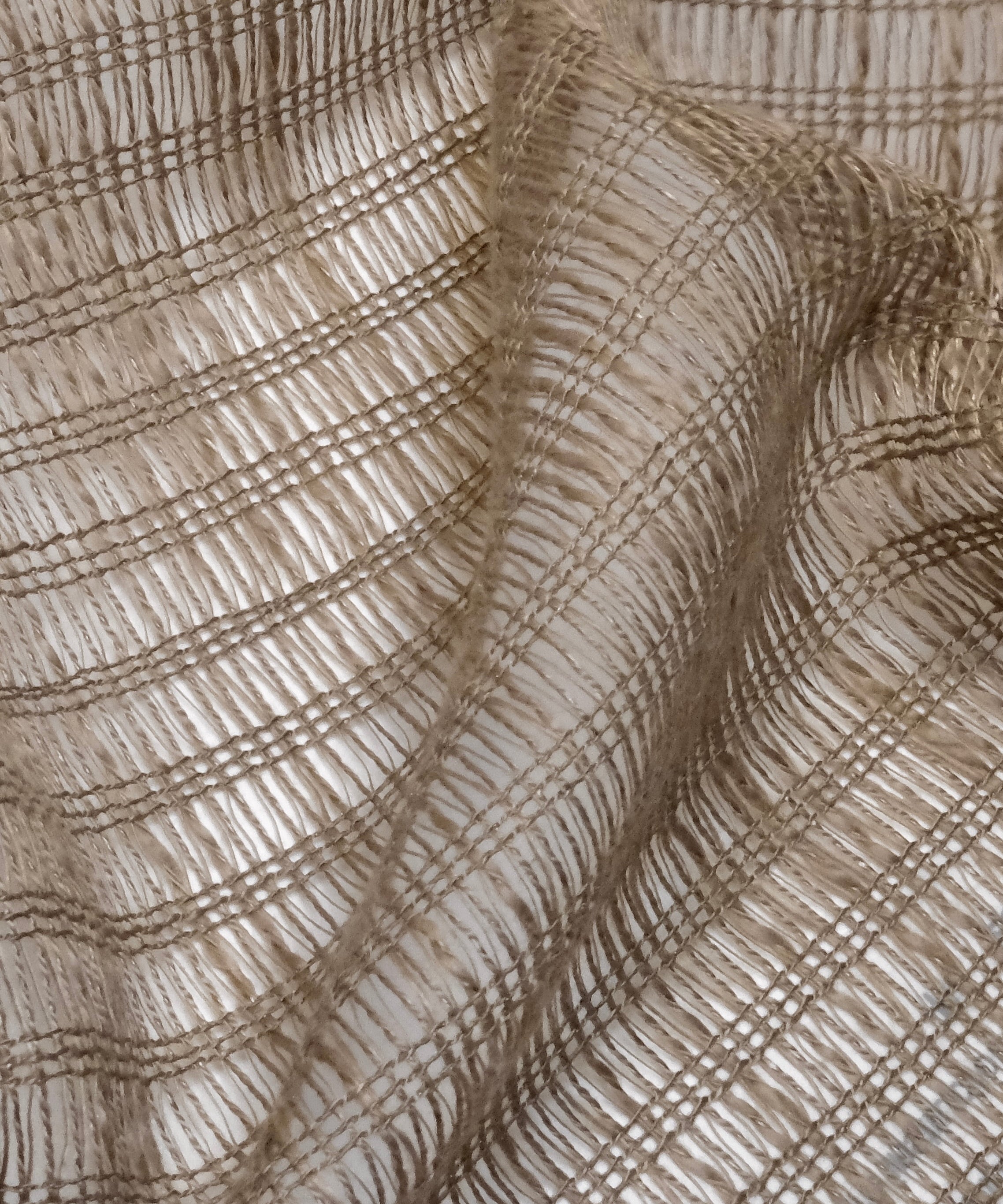 Avelis Open Weave Sheer Fabric