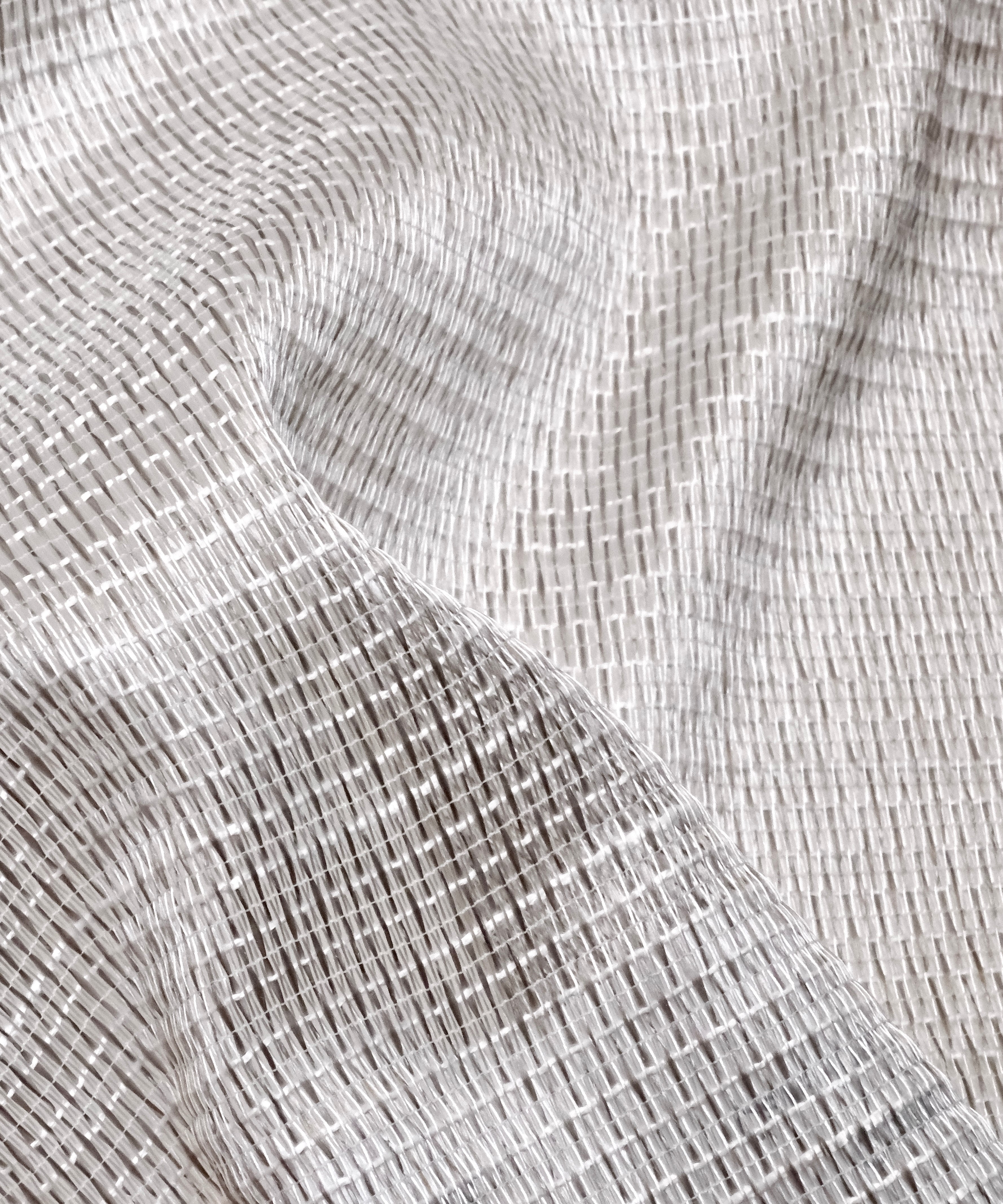 Veyra Textured Sheer Fabric