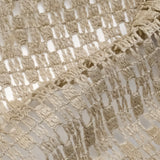 Cocelle Textured Grid Sheer Fabric