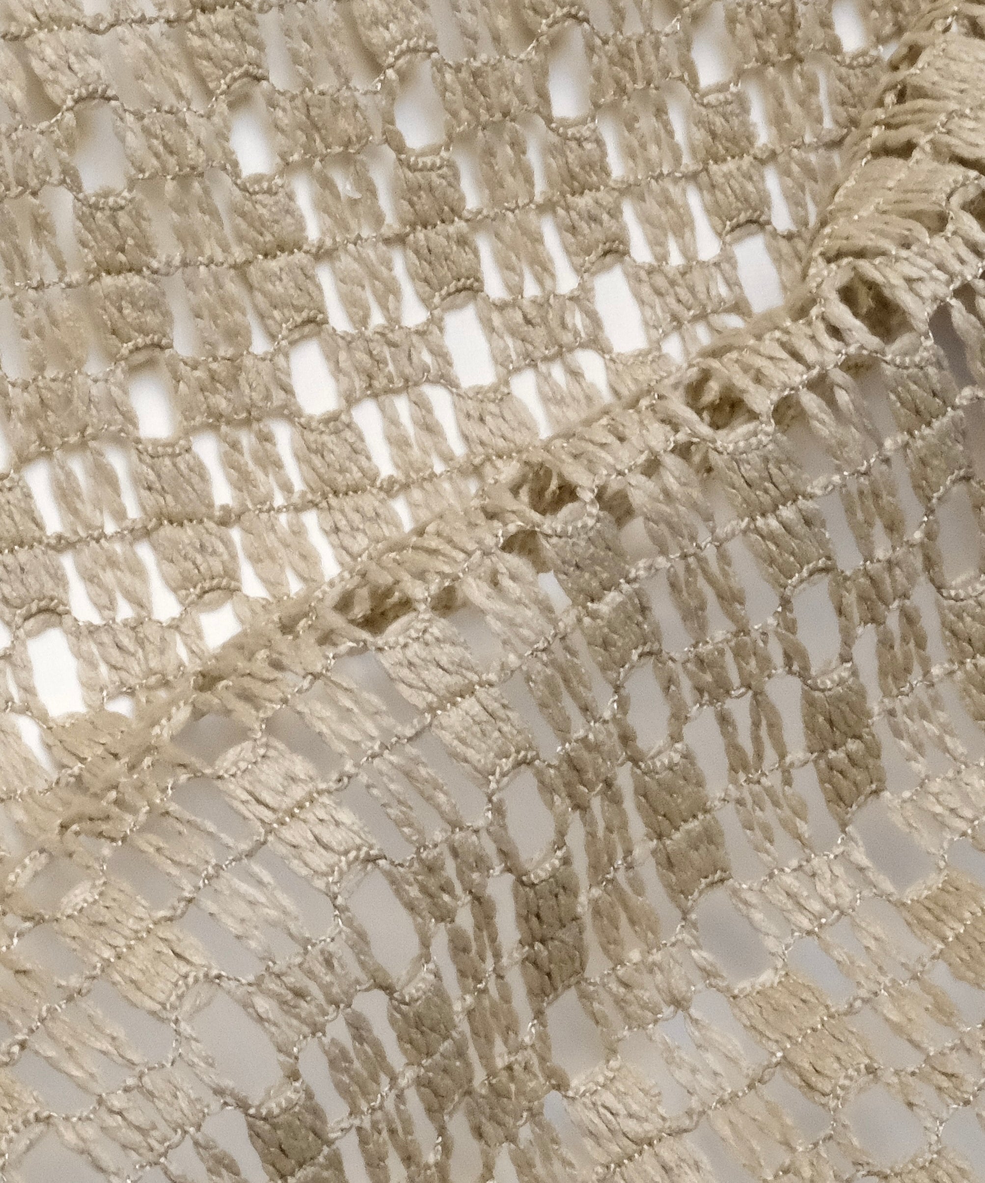 Cocelle Textured Grid Sheer Fabric