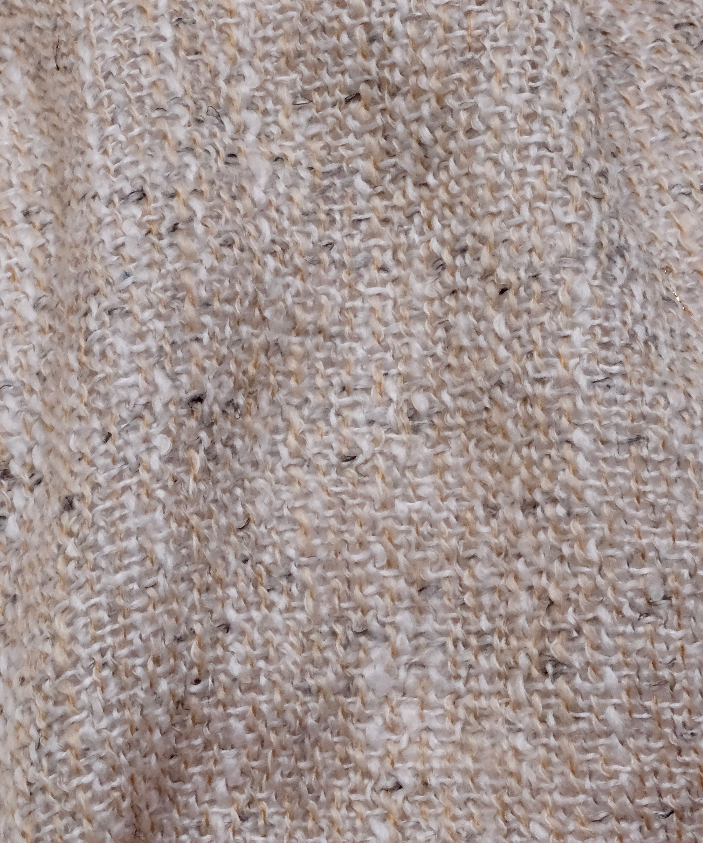 Tavren Wool-Blend Textured Sheer Fabric