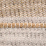 Snuggle Stripe Collection Embroidered Fabric