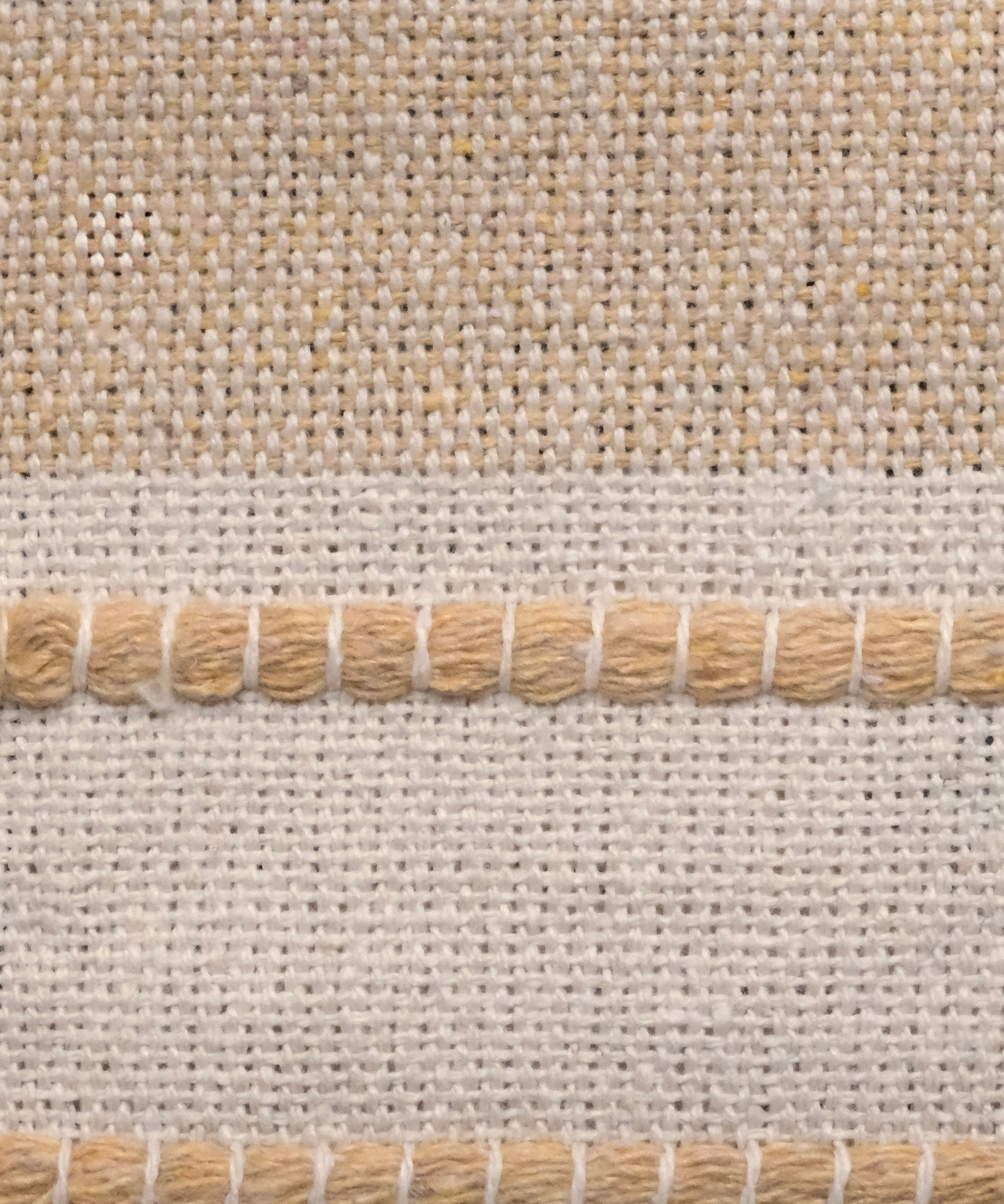 Snuggle Stripe Collection Embroidered Fabric