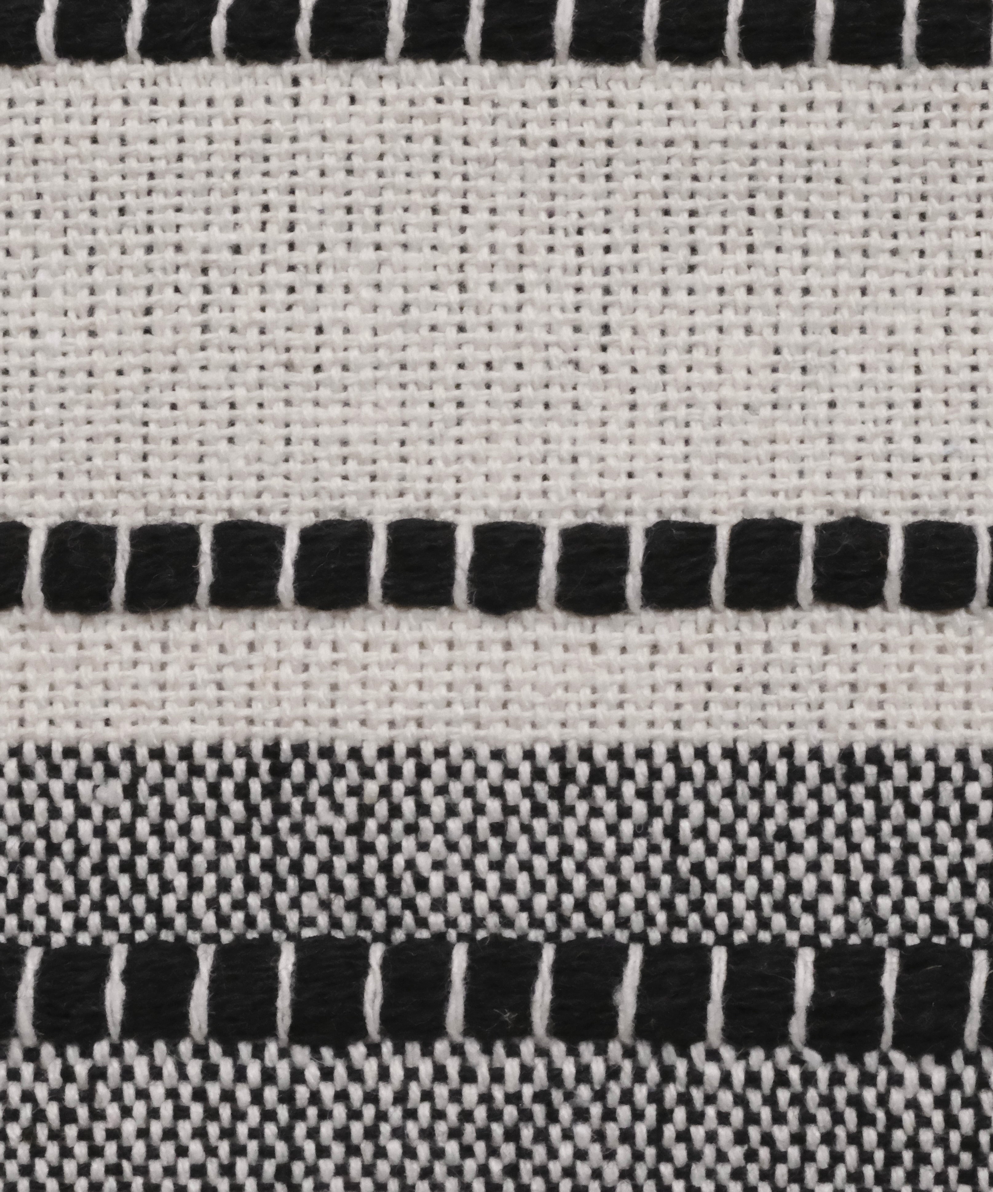 Snuggle Stripe Collection Embroidered Fabric