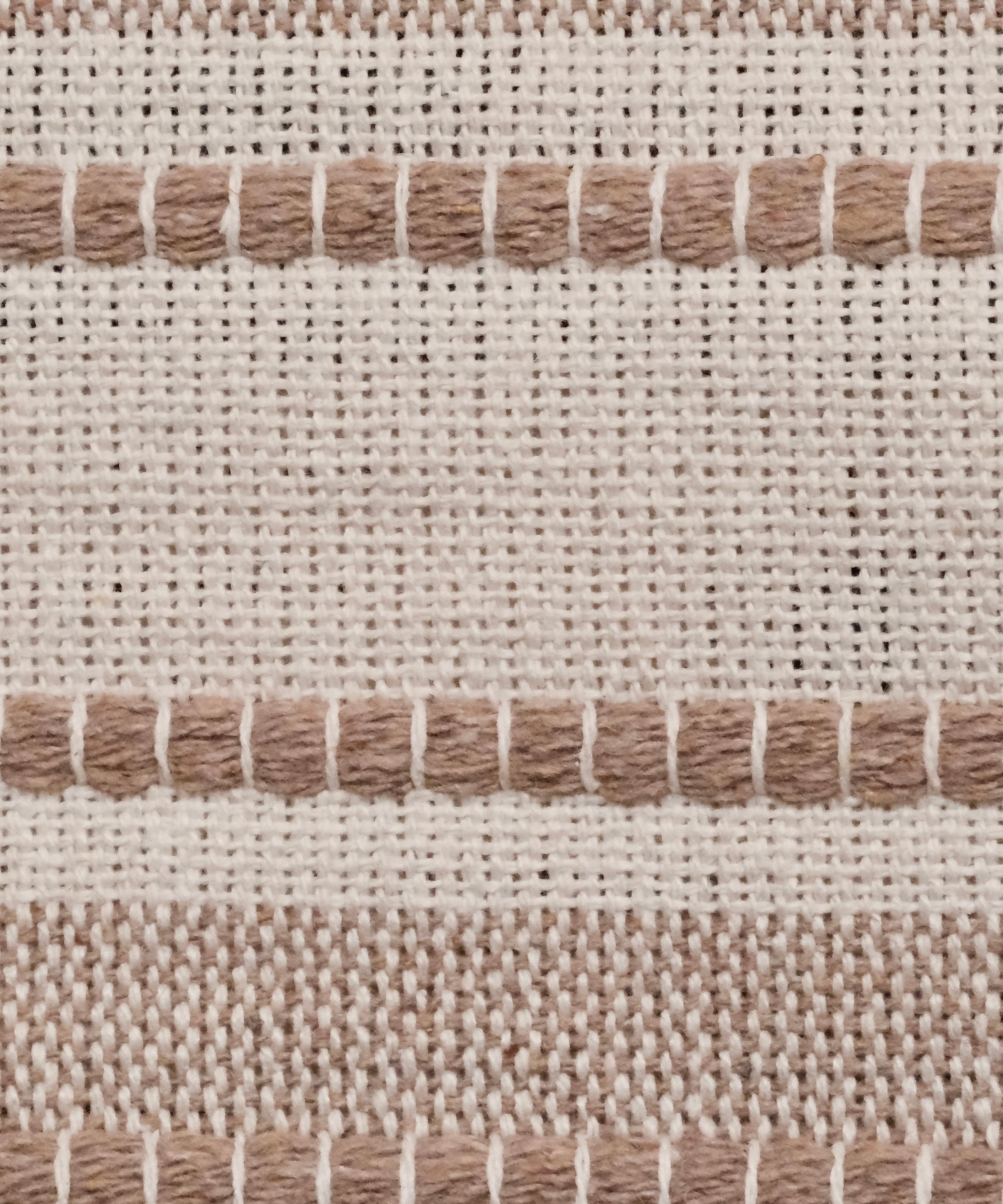 Snuggle Stripe Collection Embroidered Fabric