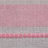 Snuggle Stripe Collection Embroidered Fabric