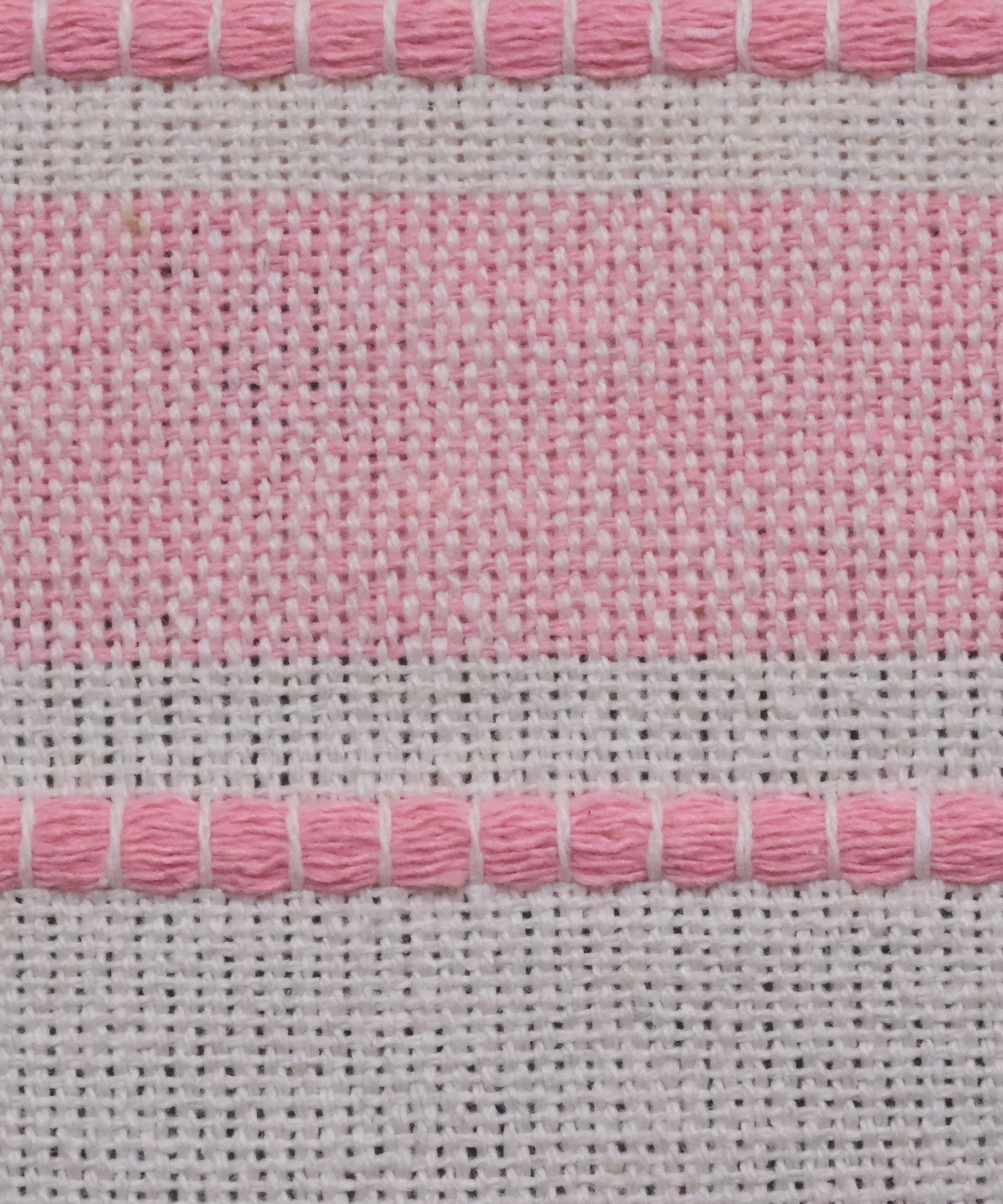 Snuggle Stripe Collection Embroidered Fabric