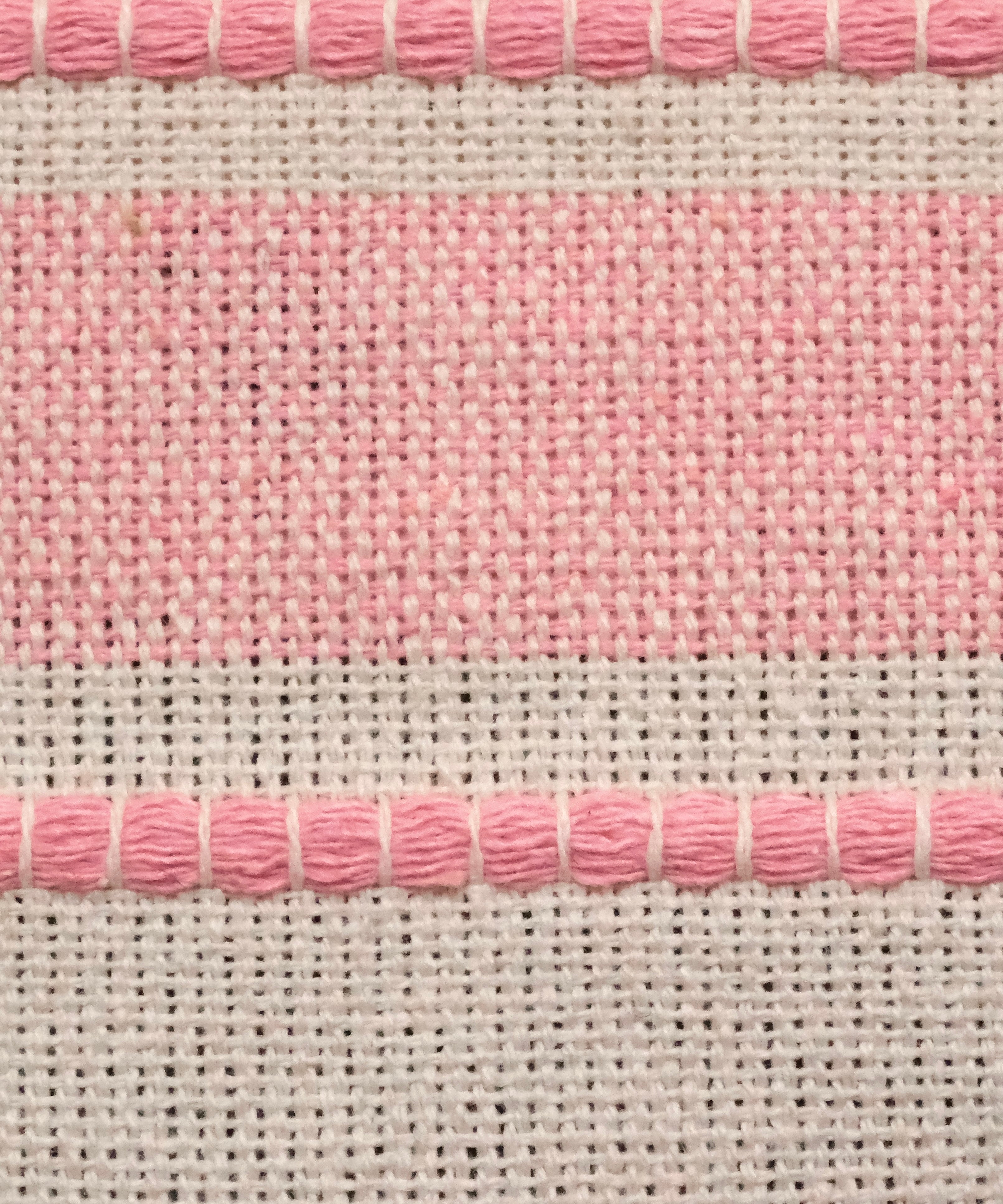 Snuggle Stripe Collection Embroidered Fabric