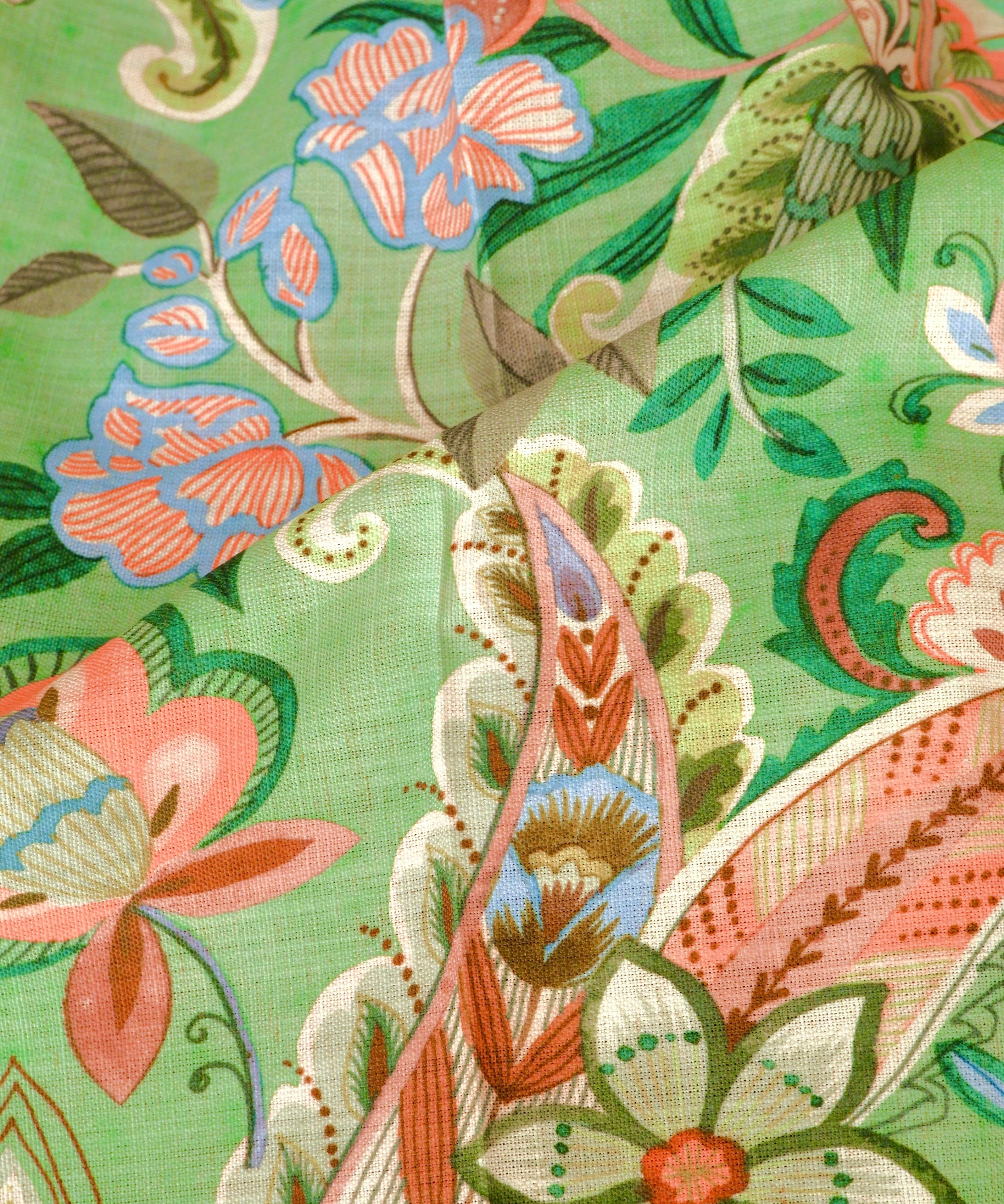Seraphina Garden Curtain Fabric Collection