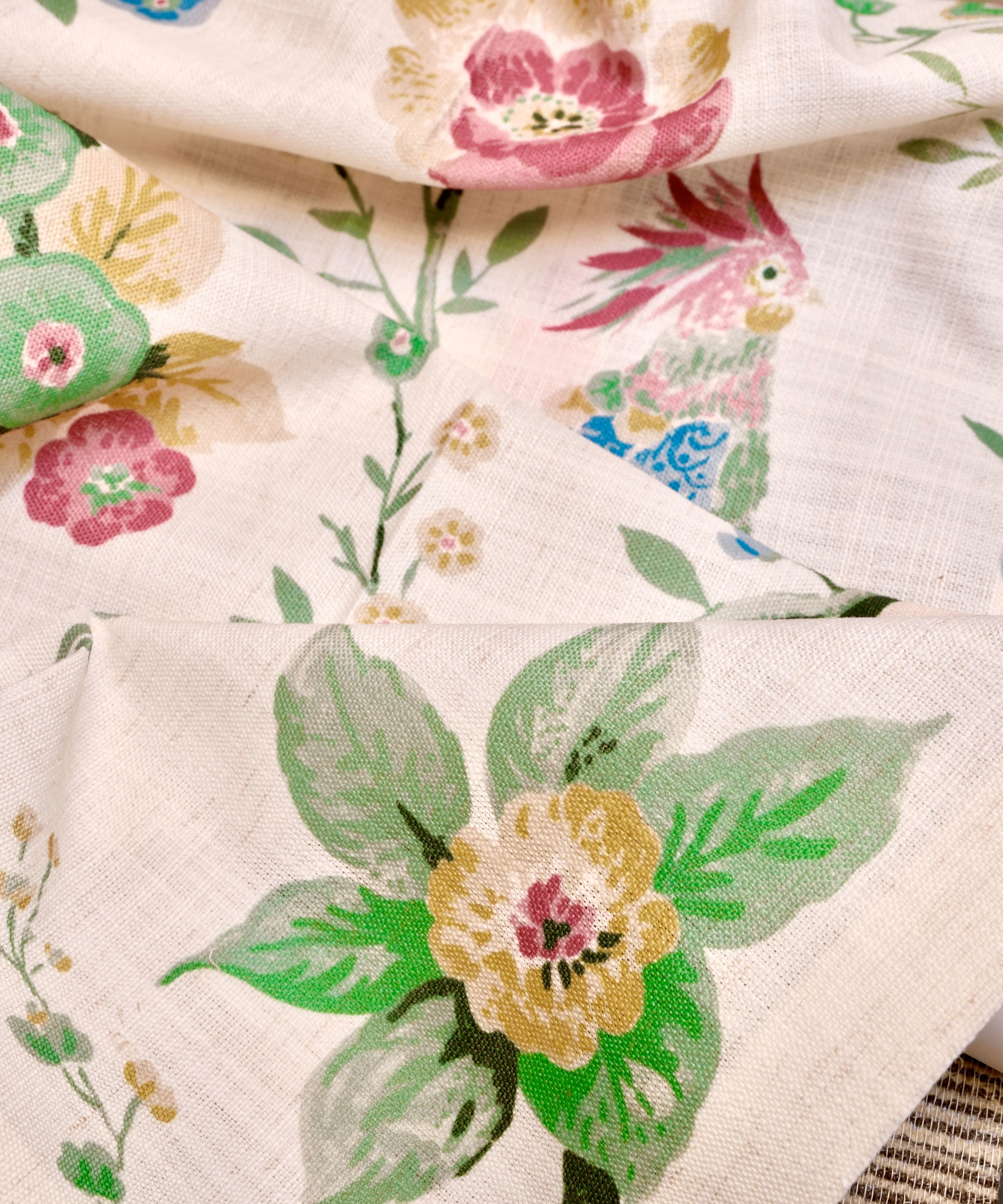Songbird Curtain Fabric Collection
