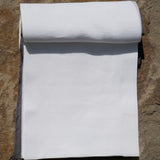 Plain Eggshell 100% Linen