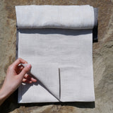 Jacquard Floral Beige 100% Linen – Free Sample