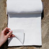 Plain Eggshell 100% Linen