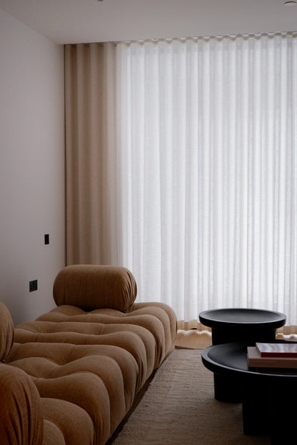 LinoVeil Linen Blend Curtain