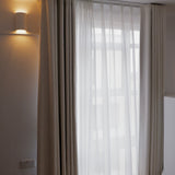 Natural Ecru Curtain Fabric