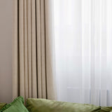 Natural Ecru Curtain Fabric