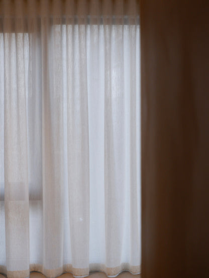Morlen Natural Sheer Fabric