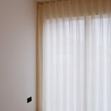 Sunny Cream Voile Sheer – Free Sample