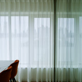 Semi Sheer Stripe Voile