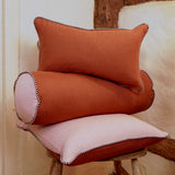 Duo Linen Cushions - Clay