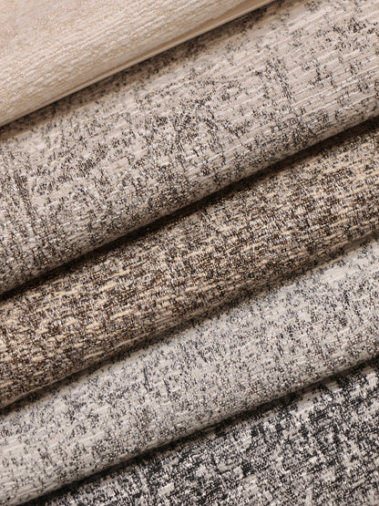 Stravelle™ Collection – Wide Width Textured Curtain Fabric with Linear Sheen