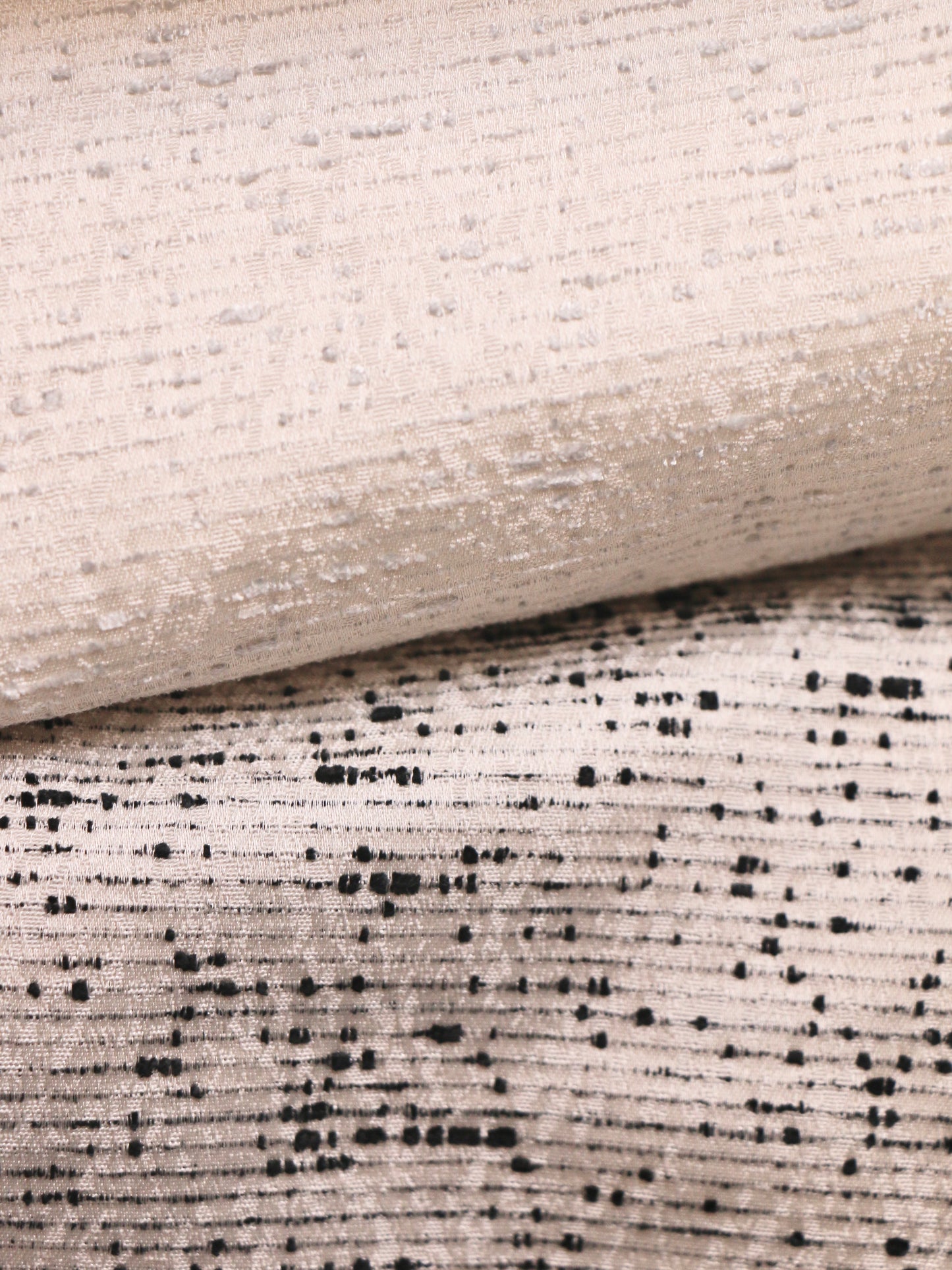 Cretana™ Collection – Wide Width Jacquard Curtain Fabric with Irregular Texture