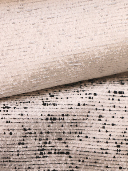 Cretana™ Collection – Wide Width Jacquard Curtain Fabric with Irregular Texture