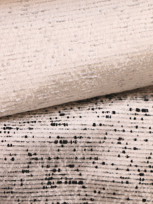 Cretana™ Collection – Wide Width Jacquard Curtain Fabric with Irregular Texture