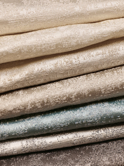 Velvera™ Collection – Wide Width Distressed Shine Curtain Fabric