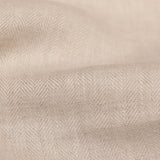 Herringbone Taupe 100% Linen