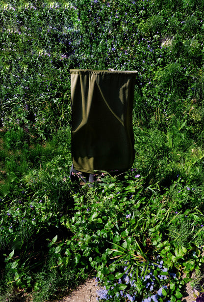 Andelma Olive Stone – Wide Width Alpaca Curtain Fabric