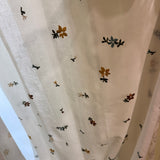 Florenne Embroidered Floral Sheer Fabric