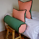 Duo Wool Cushions – Moss