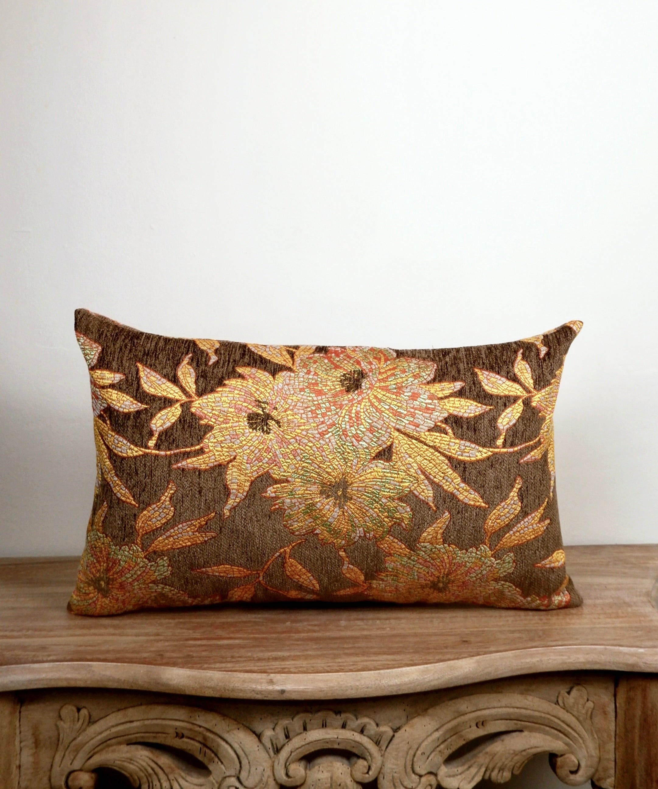 Botanical Tapestry Cushions – Saffron