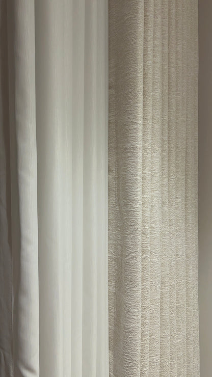 Silvarra – Shimmer Texture Curtain Fabrics