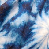 Indigo Shibori - 100% Linen Fabric
