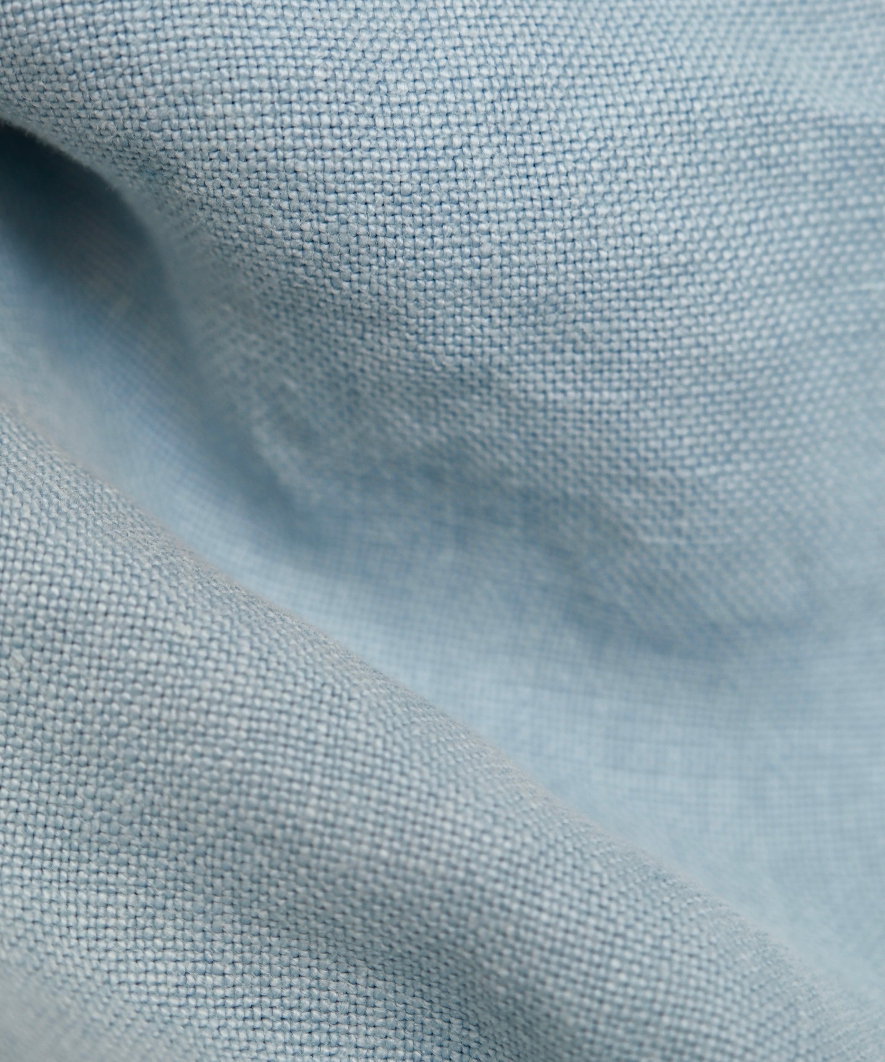 Powder Blue - 100% Linen Fabric