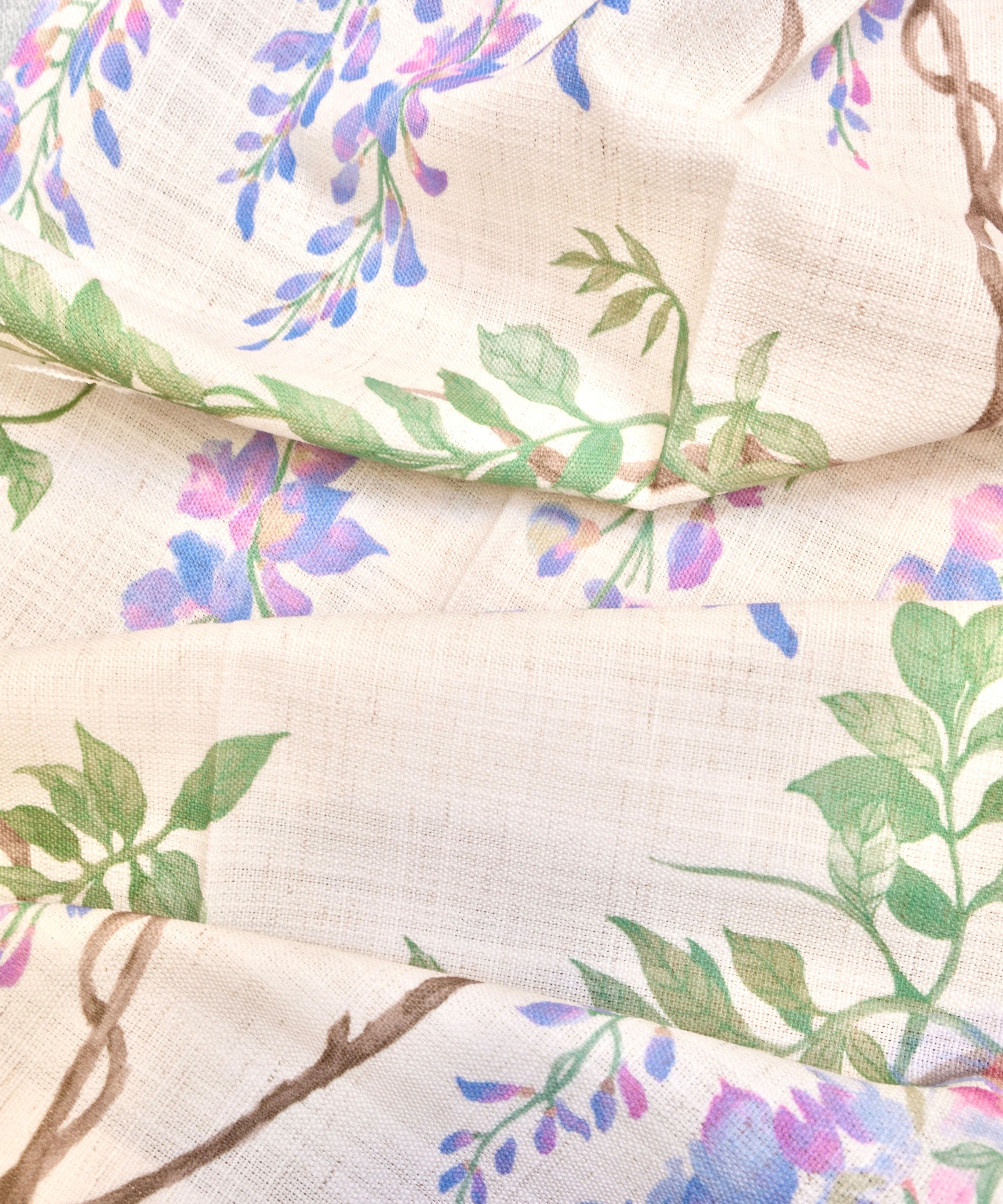 Meadow Floral Curtain Fabric Collection