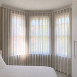 Vaire Linen-Look Voile