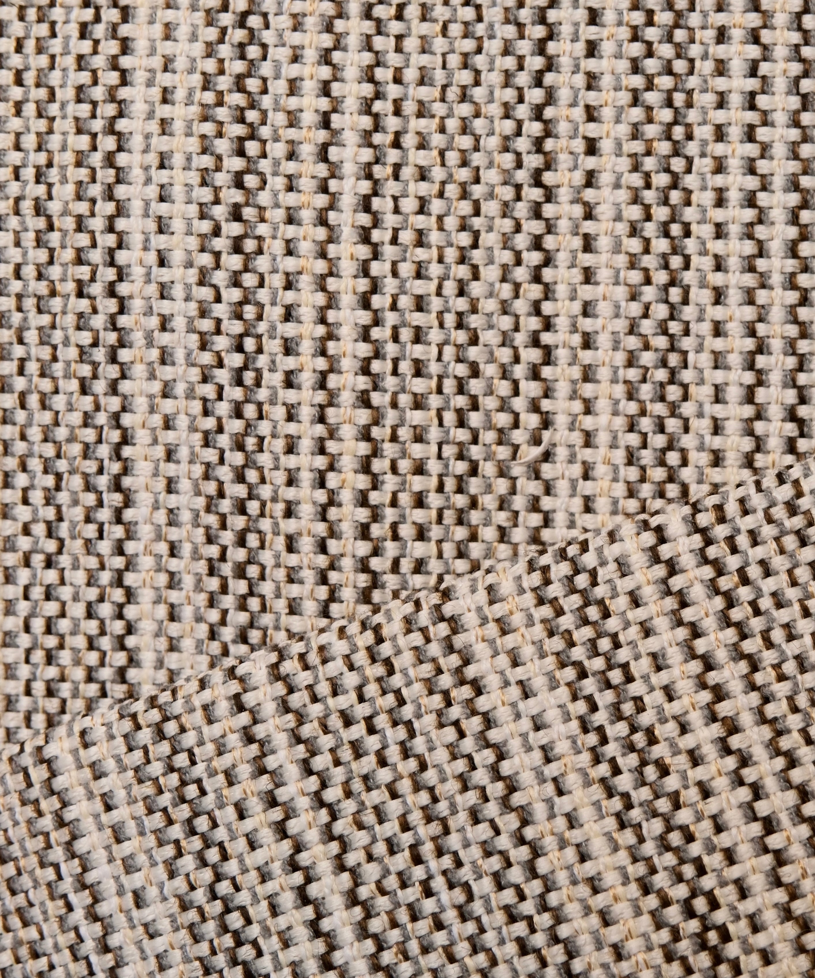 Marl Grid Curtain Fabric Collection