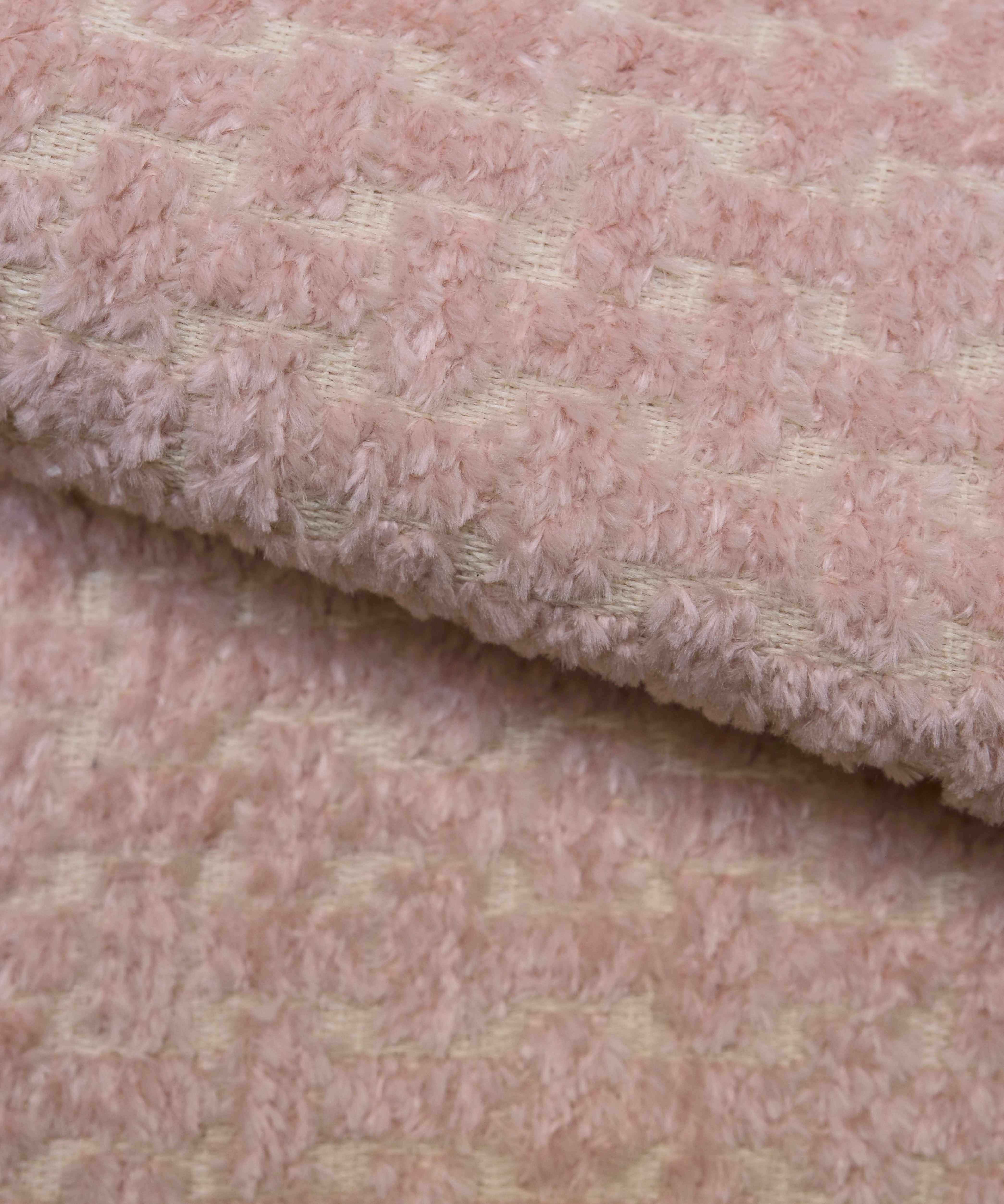 Cloudlet Check Curtain Fabric Collection