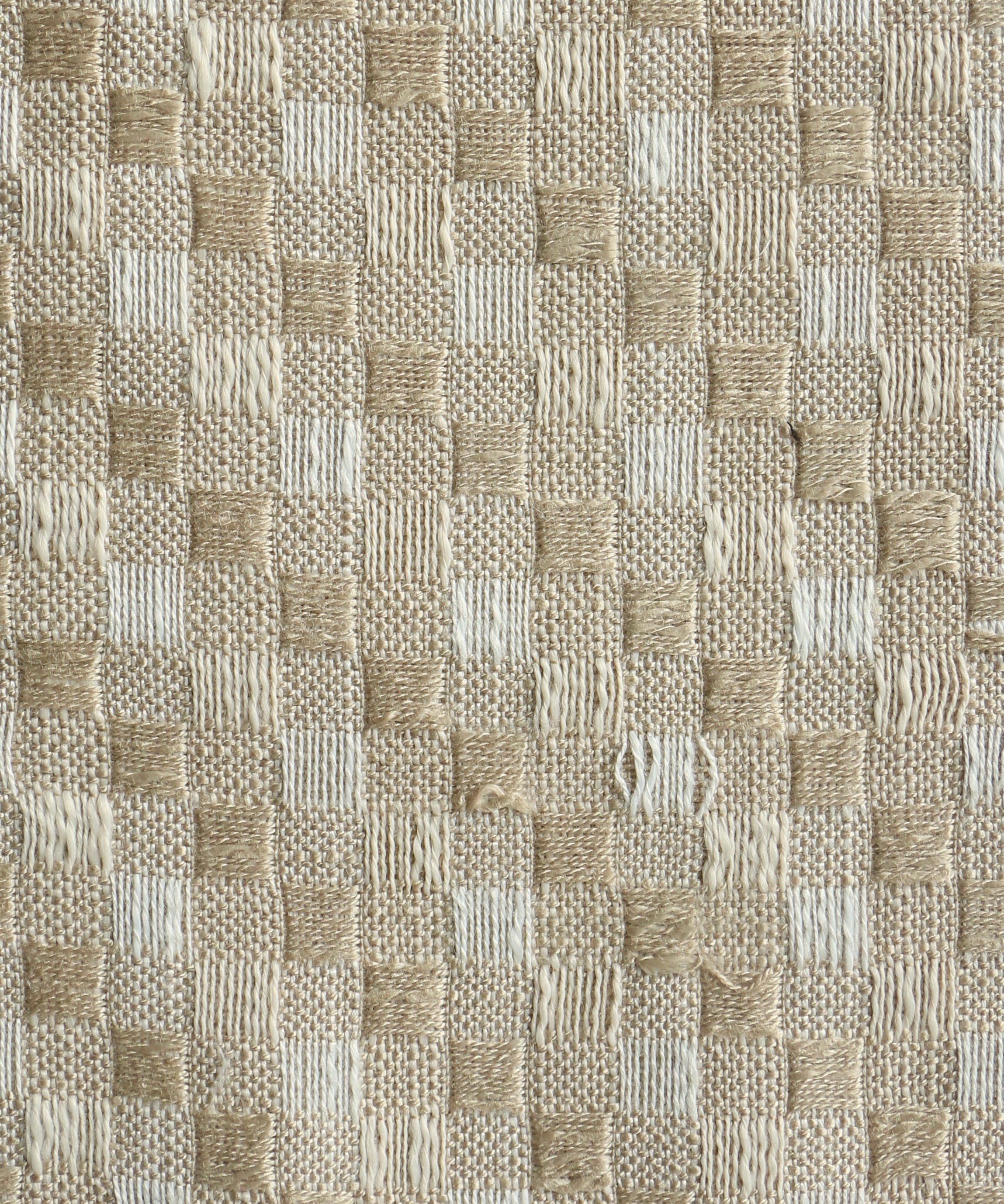 Caverno Checker Weave Curtain Fabrics
