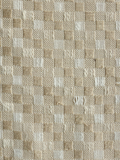 Caverno Checker Weave Curtain Fabrics