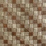 Caverno Checker Weave Curtain Fabrics