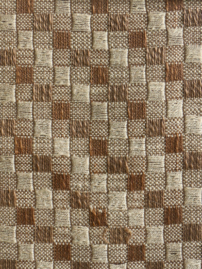 Caverno Checker Weave Curtain Fabrics