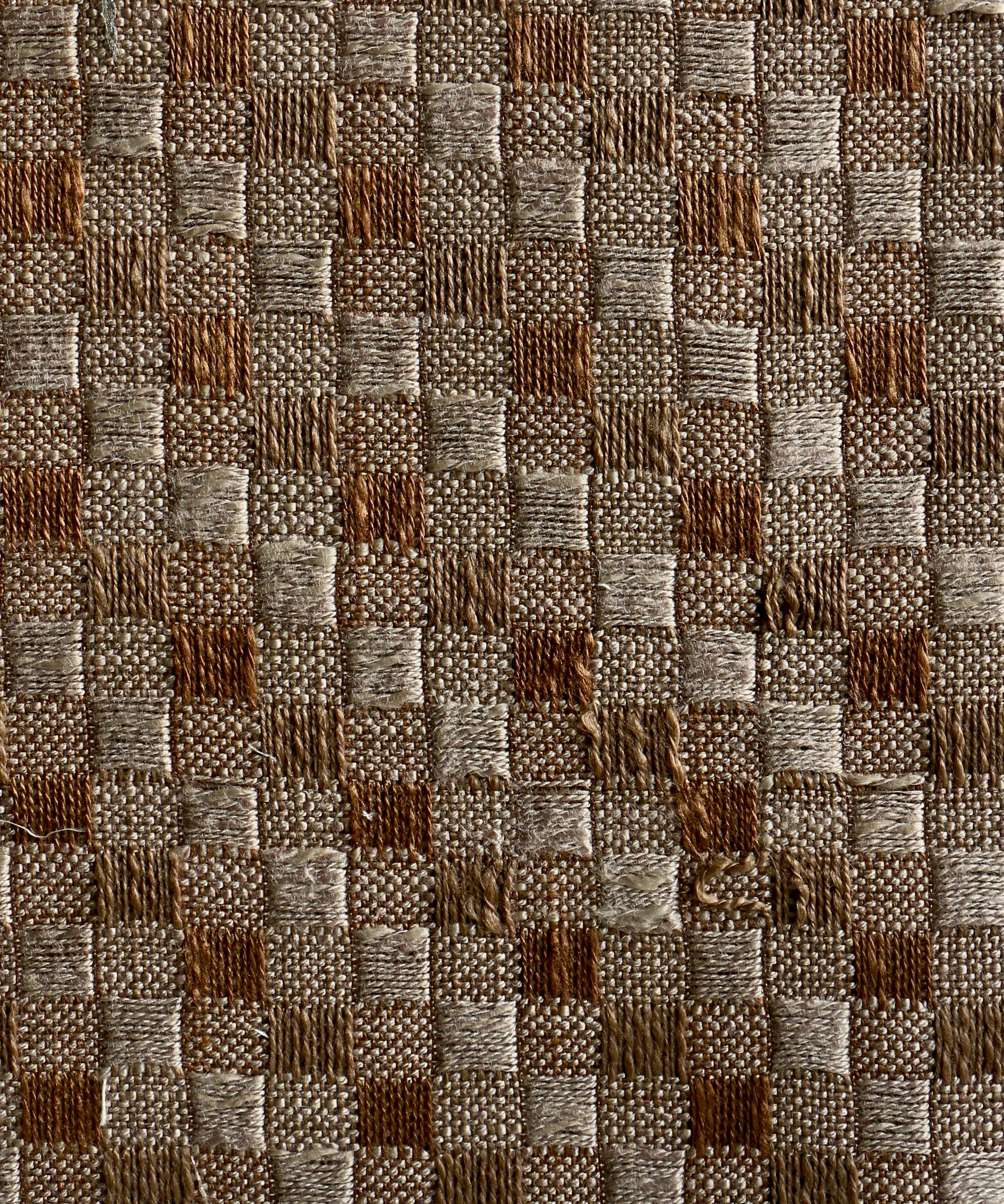 Caverno Checker Weave Curtain Fabrics