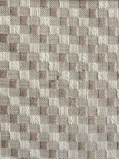 Caverno Checker Weave Curtain Fabrics
